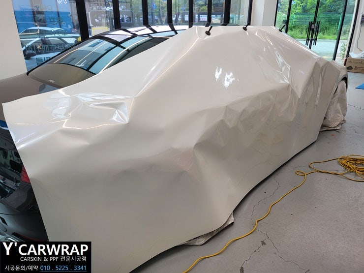 화성 동탄치동천로 / 랩핑 / 자동차 전체랩핑 / BMW / 7시리즈