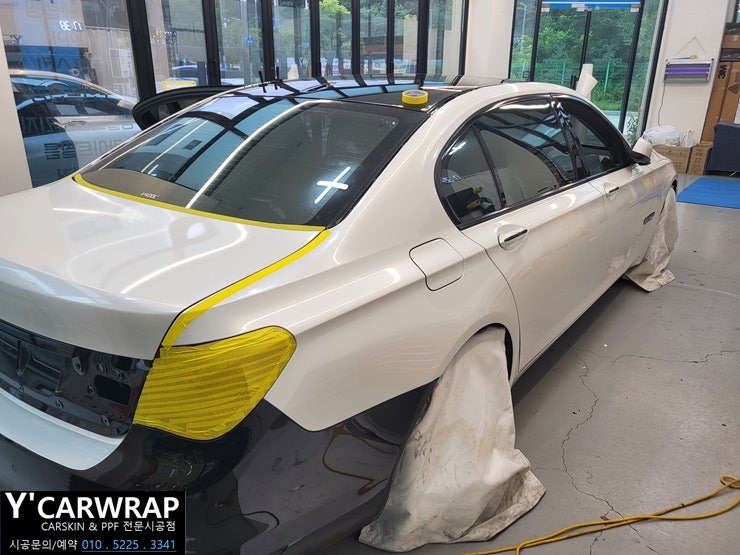 화성 동탄치동천로 / 랩핑 / 자동차 전체랩핑 / BMW / 7시리즈