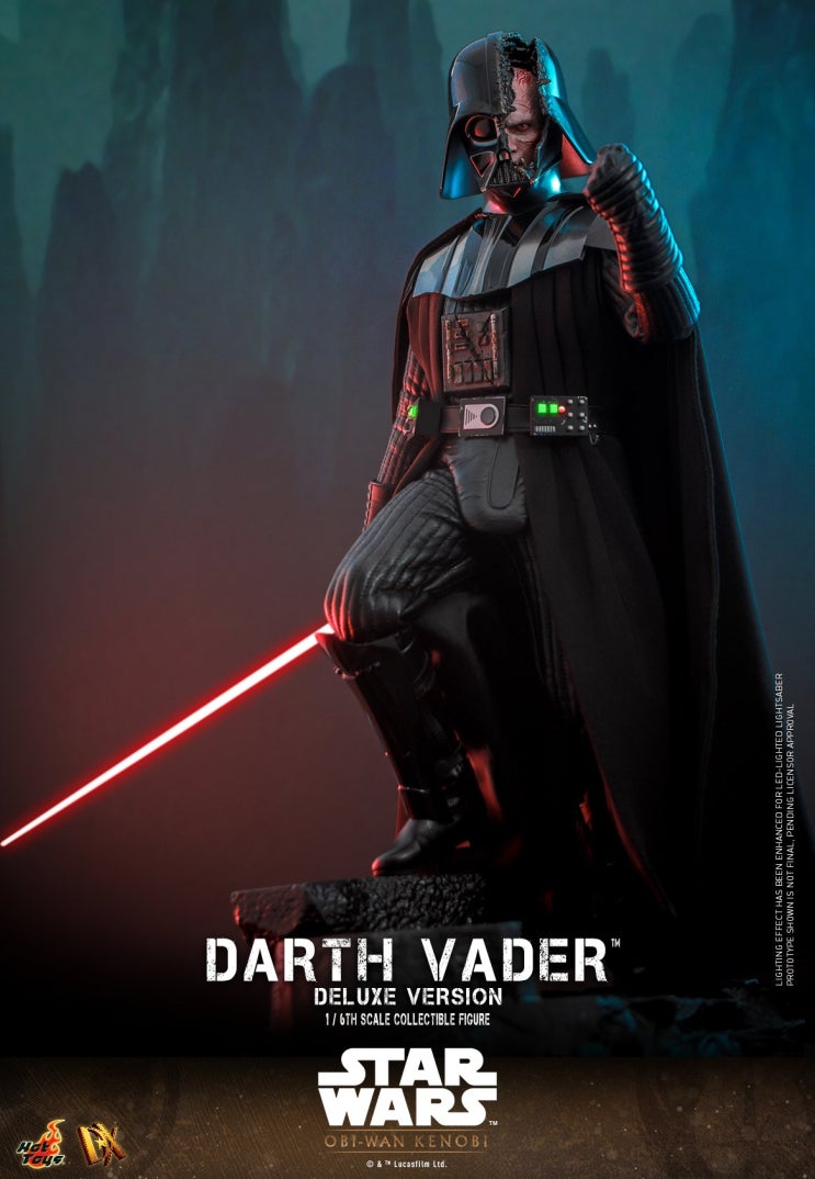 [출시 소식]『Hot Toys』1/6 DX28 스타워즈 오비완 캐노비 버전 다스베이더