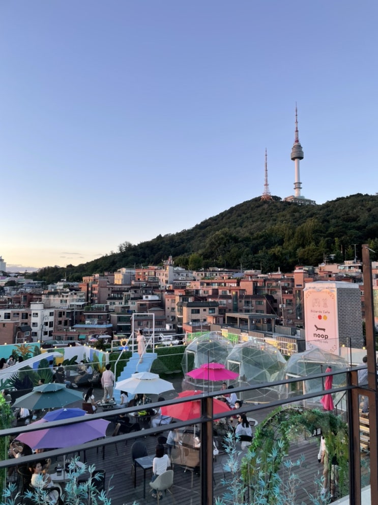  [내돈내산] 해방촌 최고 뷰 카페 "눕카페" 리뷰️