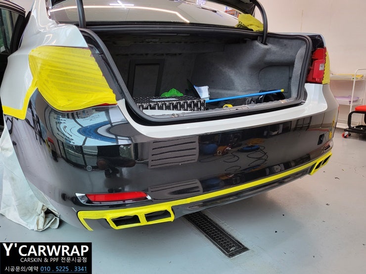 화성 동탄치동천로 / 랩핑 / 자동차 전체랩핑 / BMW / 7시리즈
