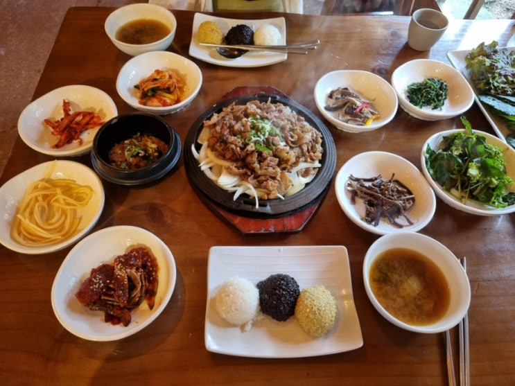  수요미식회 남양주맛집 - 석쇠불고기 쌈밥이 맛있었던 목향원