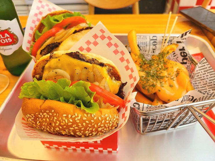 [부산 화명동] 진짜 햄버거의 맛을 느낄 수 있는 부산수제버거맛집 아이가릿버거 화명점 방문 후기