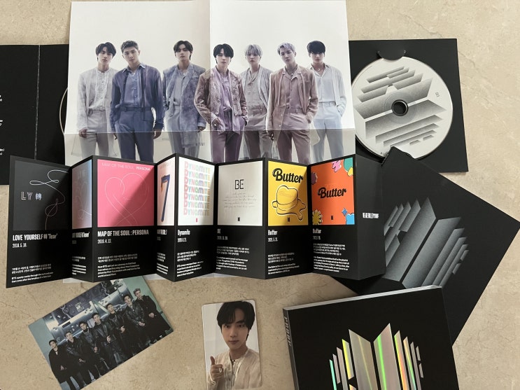 BTS Proof compact Edition 구성품, Standard 방탄앨범과 차이는 ?