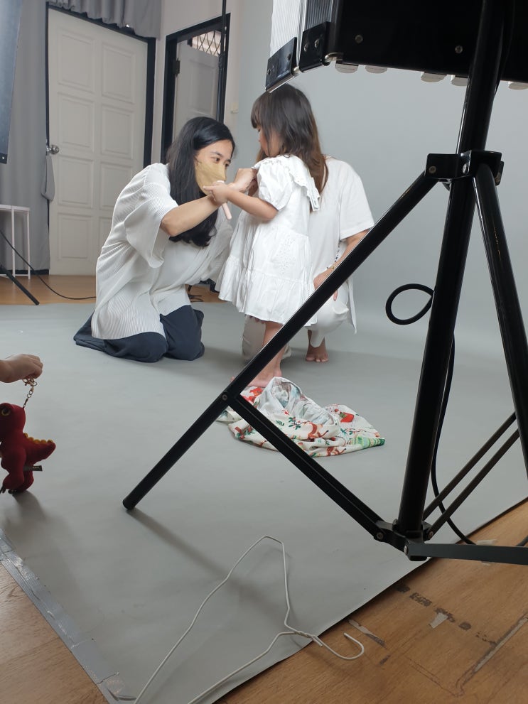  태국 무반 Areeya como 광고촬영 피팅 갔다왔어요