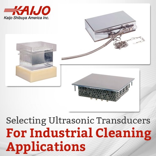 산업용 세정 애플리케이션을 위한 초음파 진동자 선택_KAIJO_GAONST