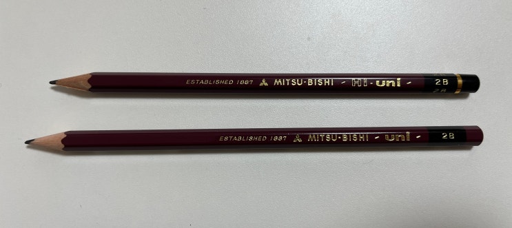 【내돈내산】 연필(미츠비씨 Uni )