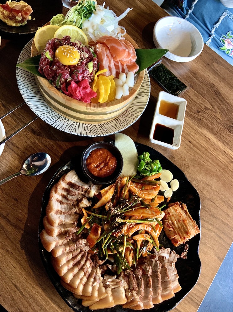  [광주 수완지구 맛집] 동백술집 가서 동백보쌈에 얼그레이 하이볼 먹으실??