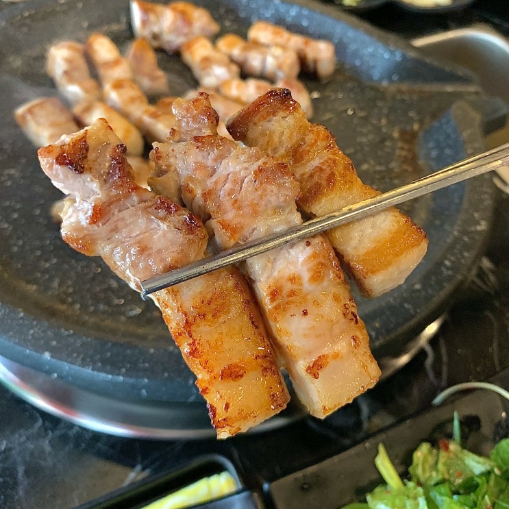  거제 장평 삼겹살 맛집 인생고기, 유황 먹은 삼겹살을 먹어봤어요