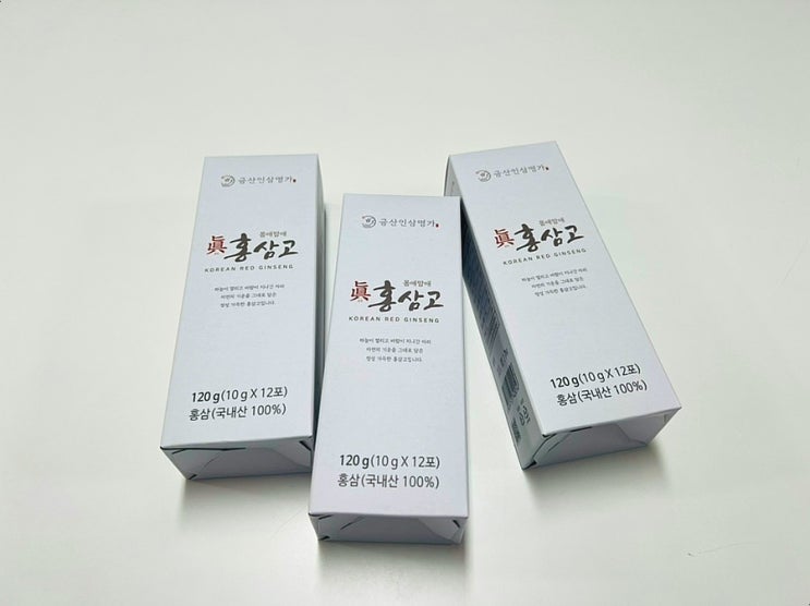  홍삼선물세트 인삼명가 진홍삼고 홍삼액기스