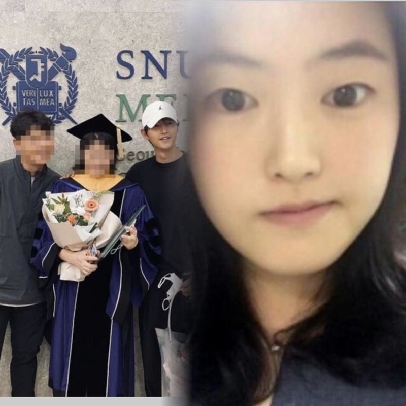 Actor Song Joong-ki's Sister Song Seul-ki: Seoul National University PhD Graduation Ceremony Photos
