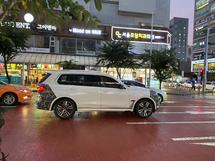  BMW X5 페이스리프트 테스트카 맞나요? X3인가?