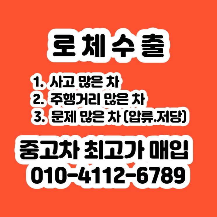 2009 로체 폐차 NO~ 로체 판매하세요