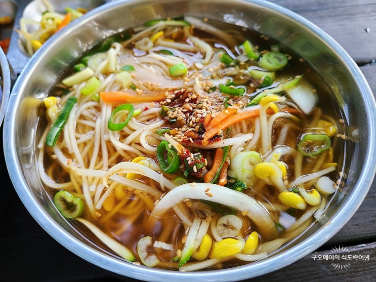  담양 국수거리 맛집 시원 깔끔 풍미 좋은 옛날진미국수