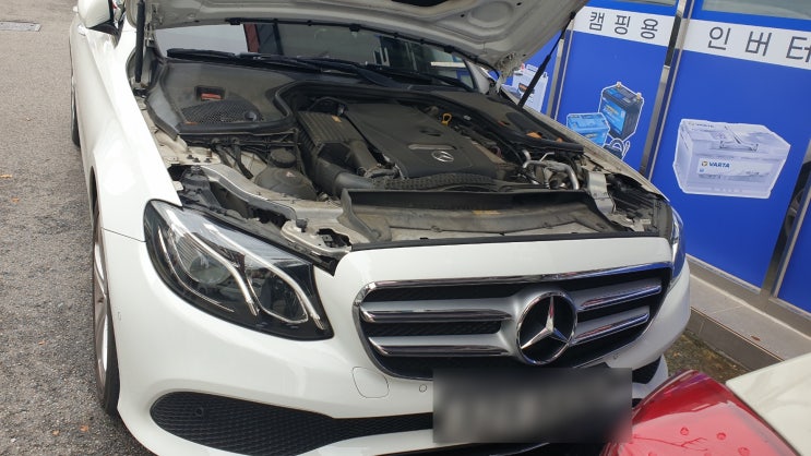  벤츠배터리 점검 자동차밧데리 교체시기 확인 방법