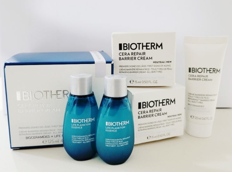  비오템 세라 리페어 장벽 강화크림 125ml 추석선물세트 나에게 선물한 후기