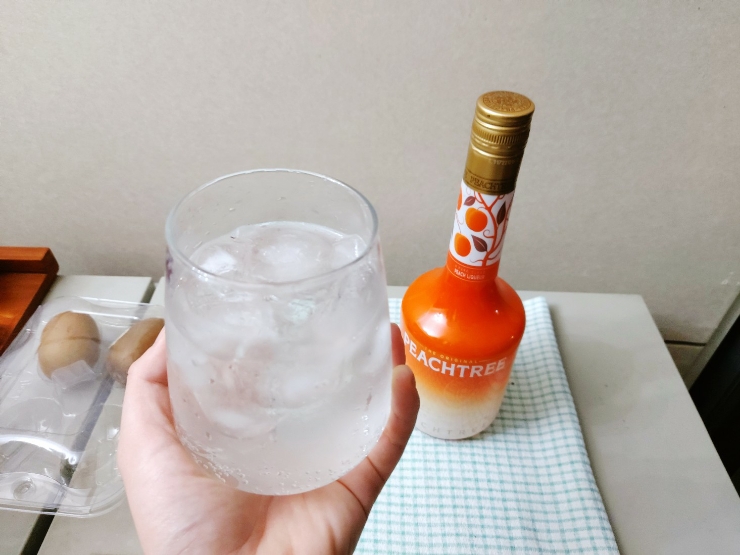  피치트리 리큐르로 간단하게 홈칵테일 즐기는 방법