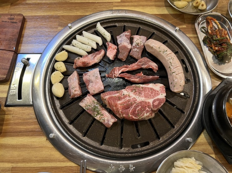  [전북익산맛집]익산고기집 익산역에서 가까운 송학동맛집 의리참숯집 이베리코로 유명한 고기집 익산맛집추천 흑돼지 인기강추