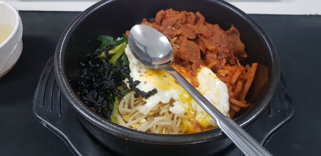 안양아이에스비즈타워 맛집 이모네식당 식사 후기