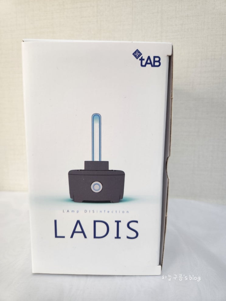 마개형 UV살균기 티에이비(tAB)의 라디스(Ladis)로 깨끗한 물을 마셔요