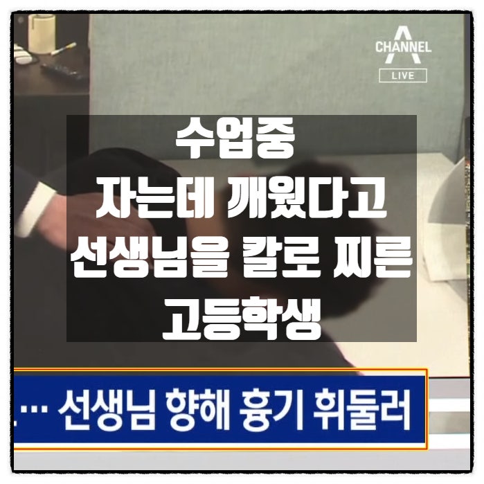  인천 직업전문학교 흉기난동 교사살인미수 사건 고등학생 실형선고