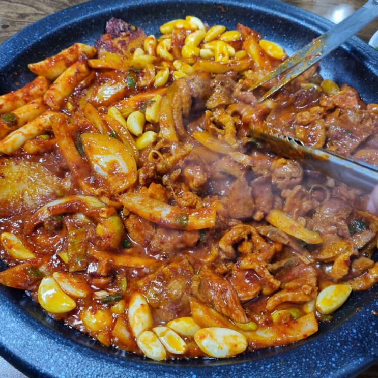 영등포시장맛집/ 오리주물럭맛집 '윤달오리전문점'