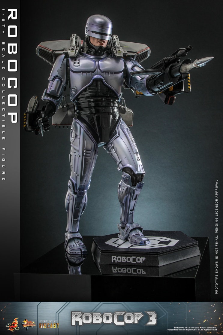  [출시 소식]『Hot Toys』1/6 RoboCop 3 로보캅 3 (다이캐스트 버전)