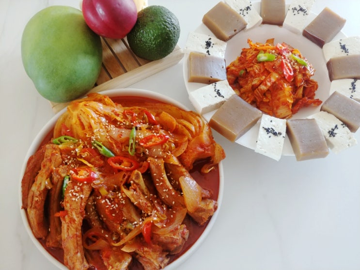  전라도김치쇼핑몰 무명김치로 만든 묵은지등갈비찜