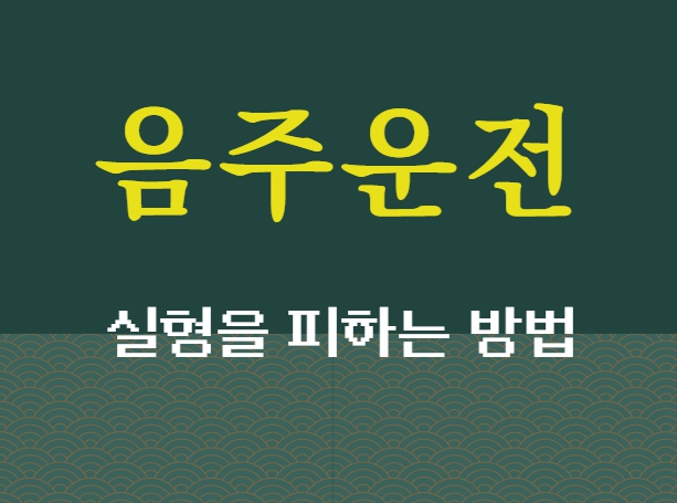  천안아산 음주운전 벌금 사례와 음주운전벌금형의 이유/ 청주충주, 서산당진, 평택, 공주 형사전문