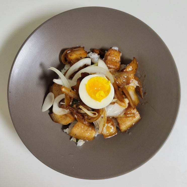  연두네 식탁ㅣ삼겹살덮밥 & 콩나물소고기밥