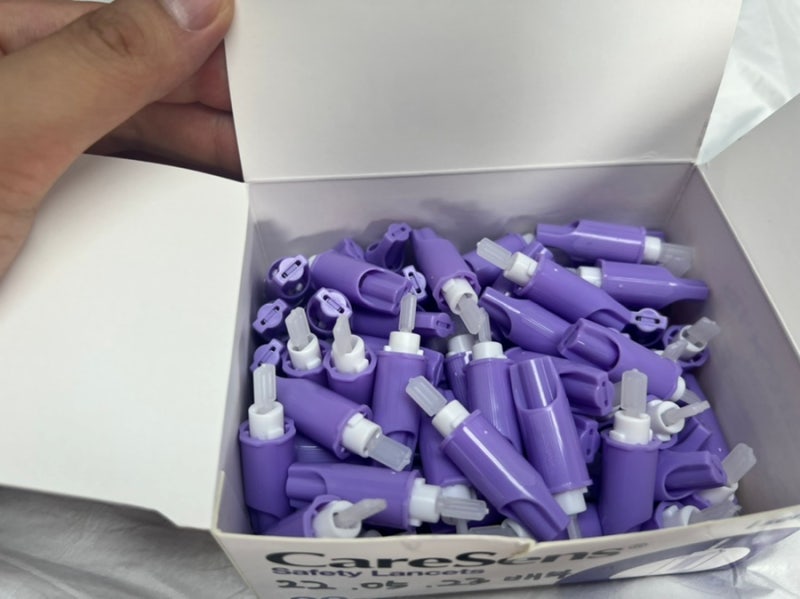 채혈침,사혈침,란셋[일회용 자동채혈침]의 사용 후기,방법 등 : 네이버 블로그