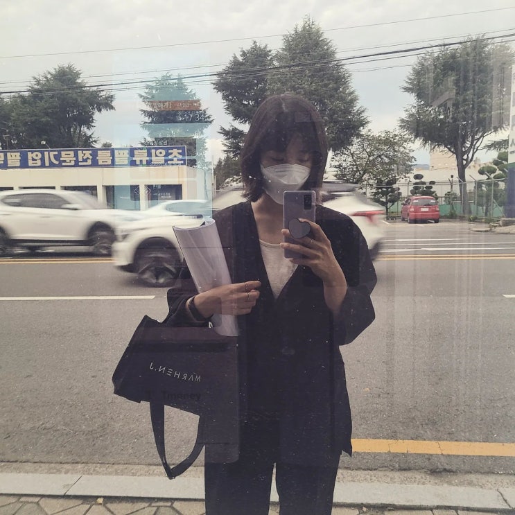  마케팅 대면 교육 및 샘플 확인(구미행)