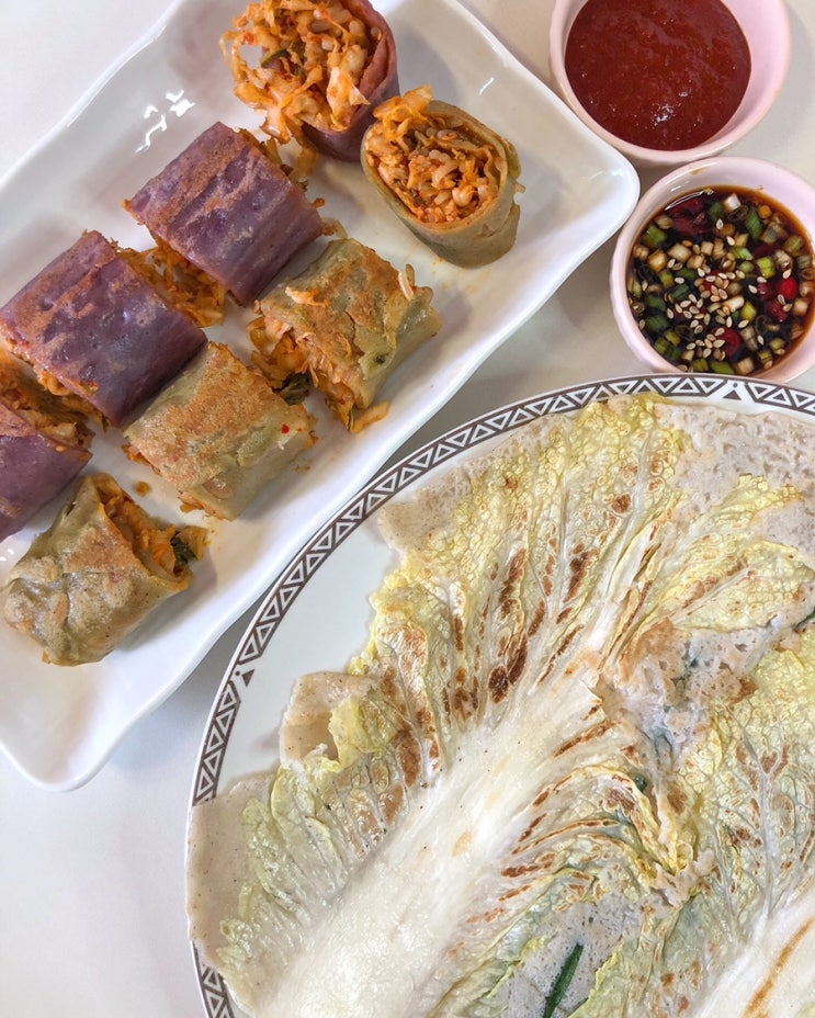  영월메밀전병 뚱이네전집 영월읍맛집