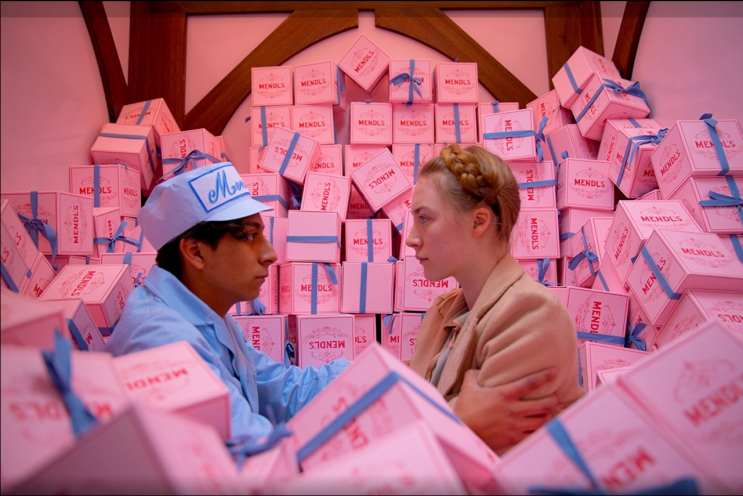 색감 영화 어른들을 위한 동화 : 그랜드 부다페스트 호텔