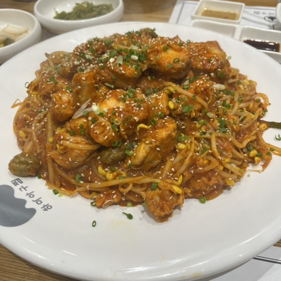  수완지구 순살 아구찜 맛집/하마아구찜/샤브샤브는 덤~