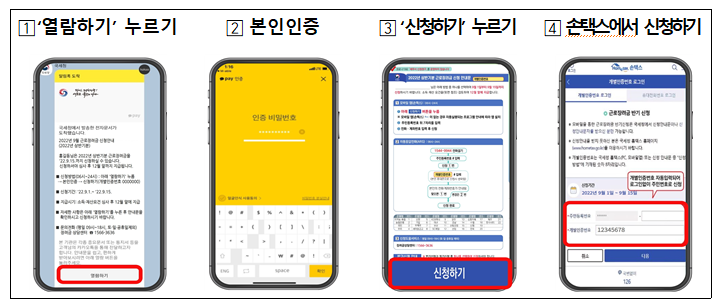 2022년 상반기분 근로장려금 신청 방법(모바일 손택스, 자동응답전화(ARS): 1544-9944) 2022년 상반기분 근로장려금 신청 방법(모바일 손택스, 자동응답전화(ARS): 1544-9944)