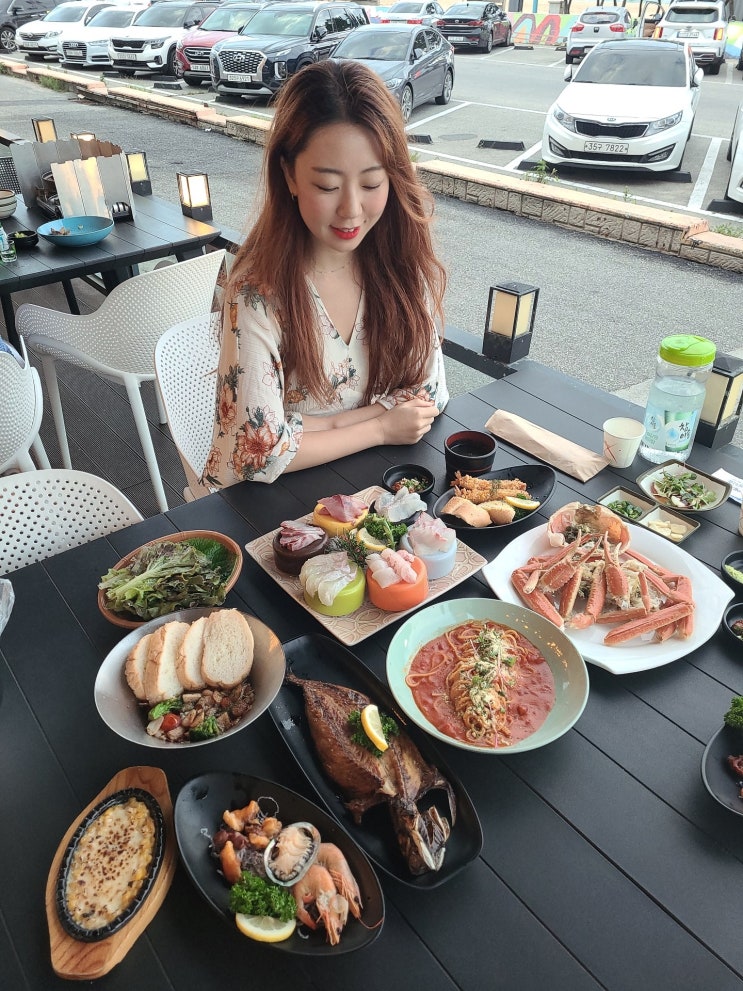  삼척대게맛집 쏠비치 근처 은혜횟집 와 구성보소