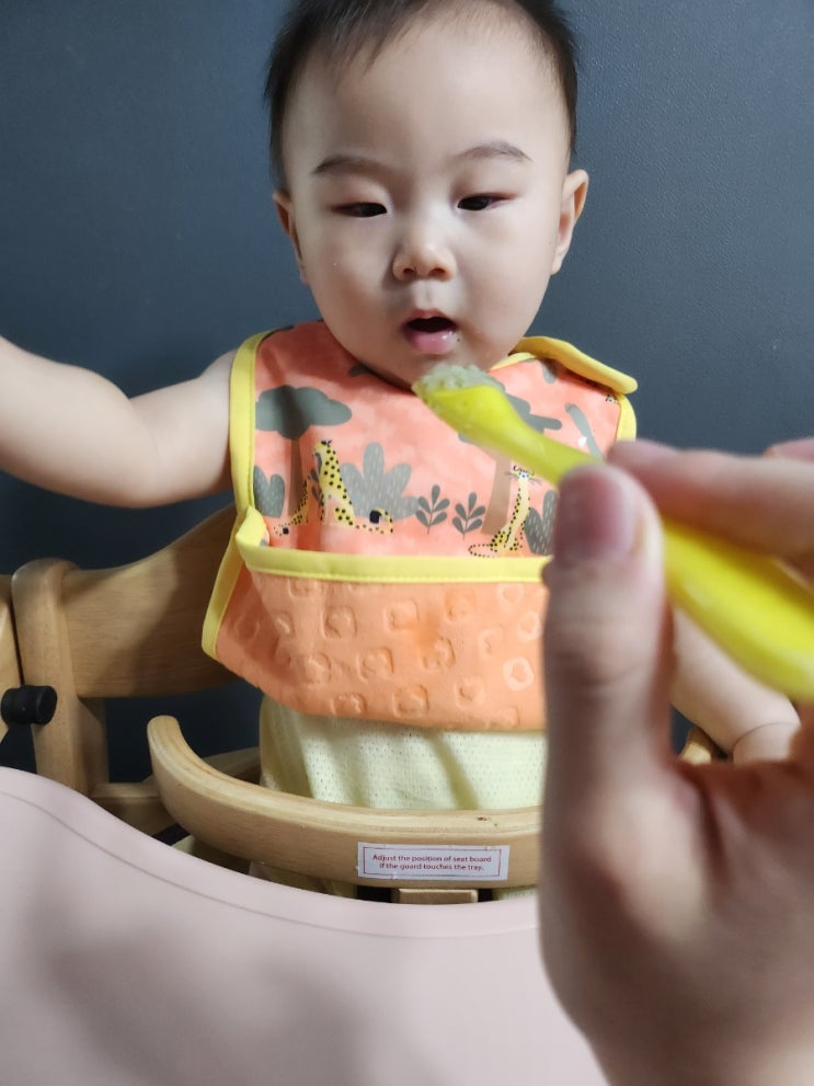  이유식 양면 턱받이 클로즈, 방수 천 턱받이 추천해요!