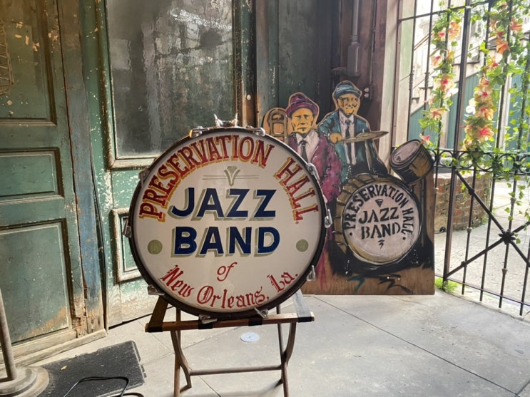 [미국 남부] 뉴올리언스 여행 (2) 재즈 공연 Preservation hall, 카날스트리트, 버본스트리트, N7 분위기 맛집
