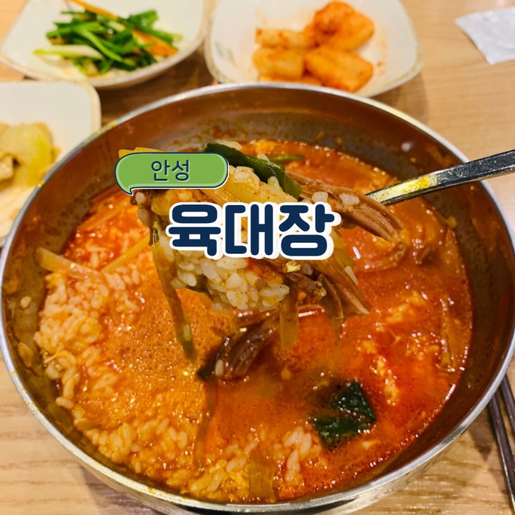 육개장 최애 맛집 / 안성맛집 <육대장>