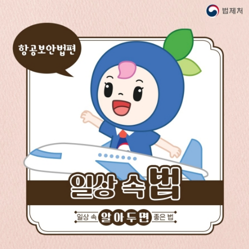비행기 이용 시 유용한 법령 - 항공보안법 편_법제처 비행기 이용 시 유용한 법령 - 항공보안법 편_법제처