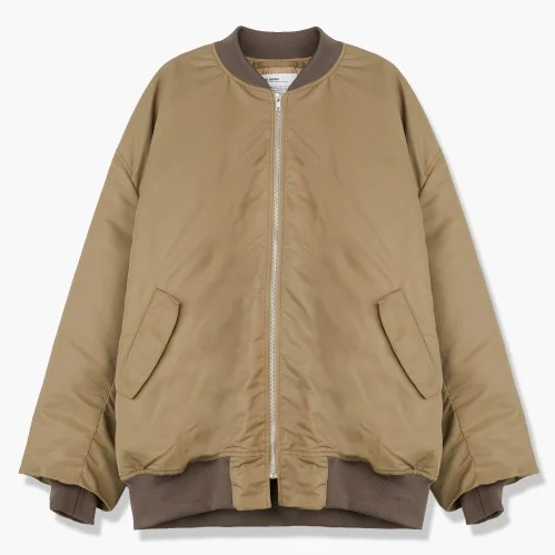 HED MAYNER ボンバージャケット Hed Maynerのカーキ ナイロン ボンバージャケットがセール中