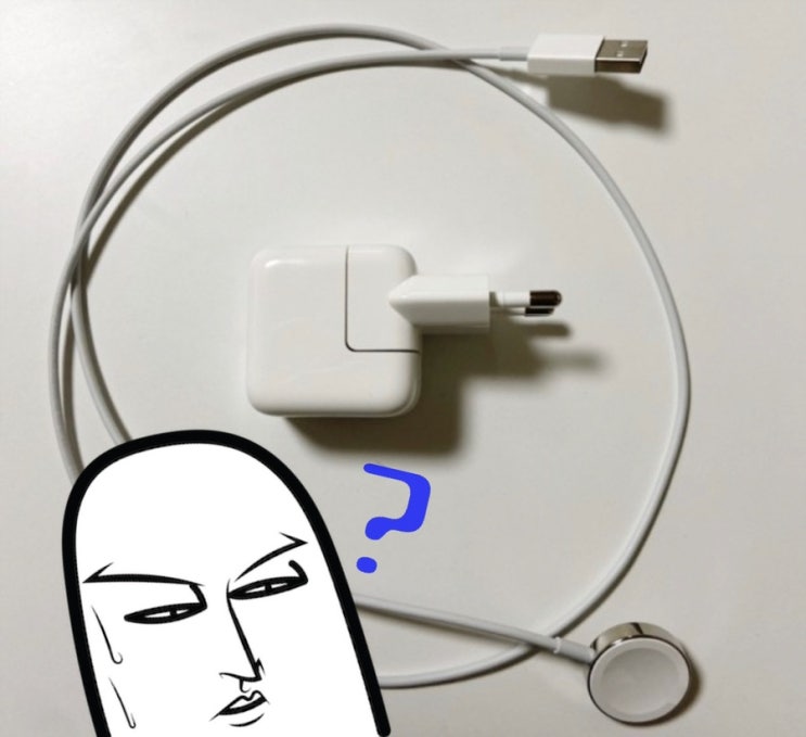 [Q&A] 애플워치 충전기 어뎁터는 어떤걸 쓰나요? 그리고 보조배터리 충전 방법은..?