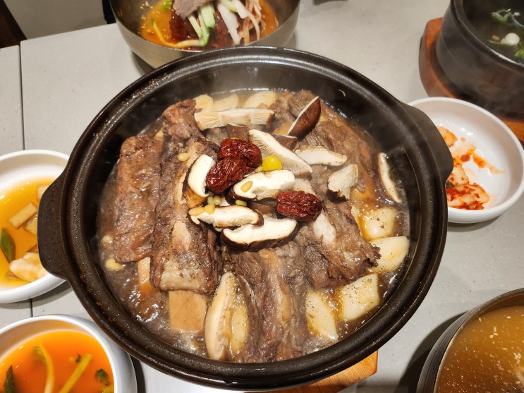  아소정, 동탄롯데백화점맛집, 갈비찜 냉면맛집,