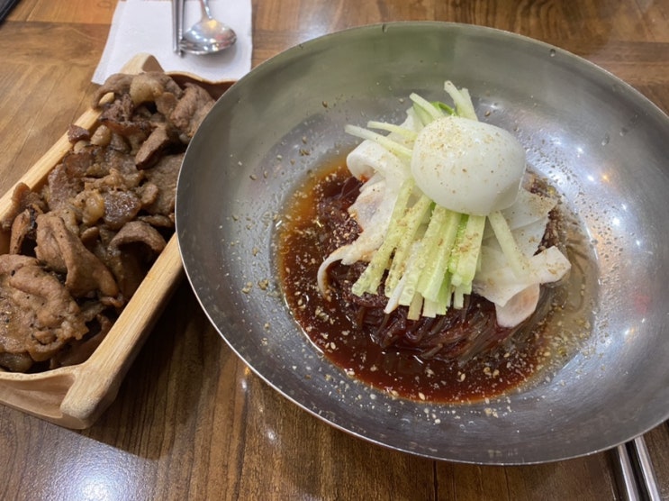  [숙대] 냉면과 고기를 함께 먹을 수 있는 냉면 맛집, 설쌈냉면 숙대점