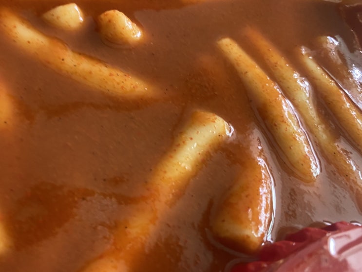  망포역 신전떡볶이 포장하옴!