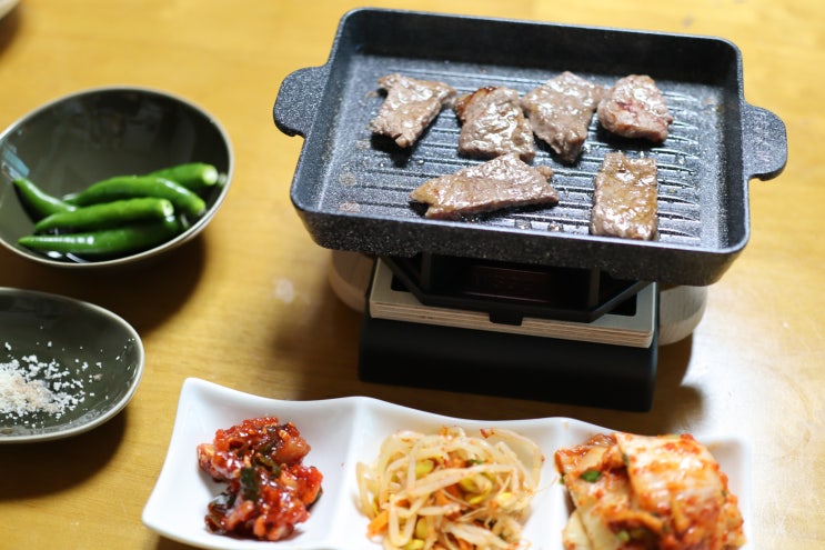  집에서 감성술집 OPEN / 밋꾸 낭만화로 홈술 미니화로 그릴세트