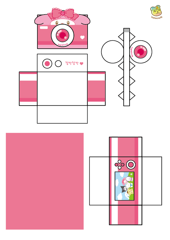 💗귀염뽀짝 카메라 미니어쳐   인생네컷 포토북 미니어쳐 만들기 DIY paper camera miniature   photo