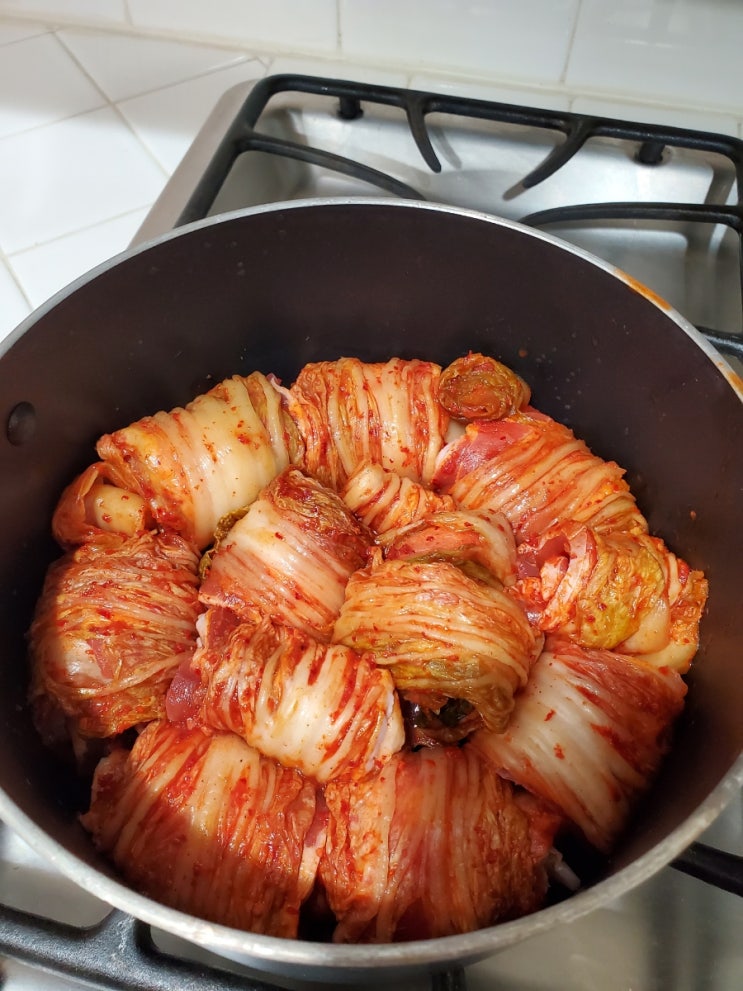  초보 김치찜