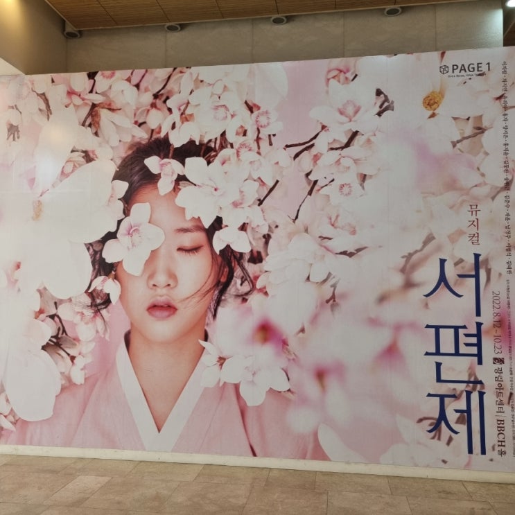  뮤지컬 '서편제' 보고 왔어요